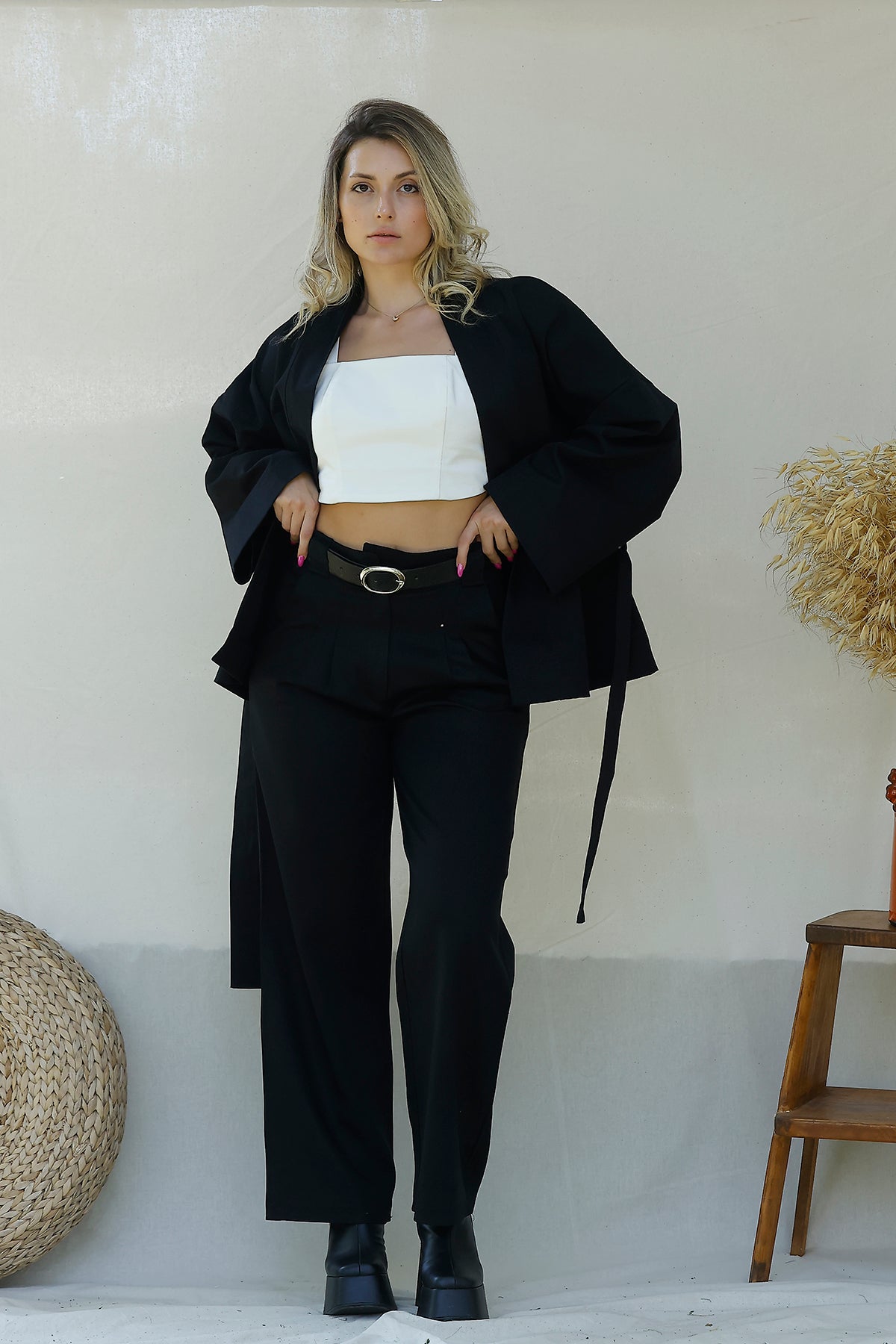 First Lady Siyah Ceket