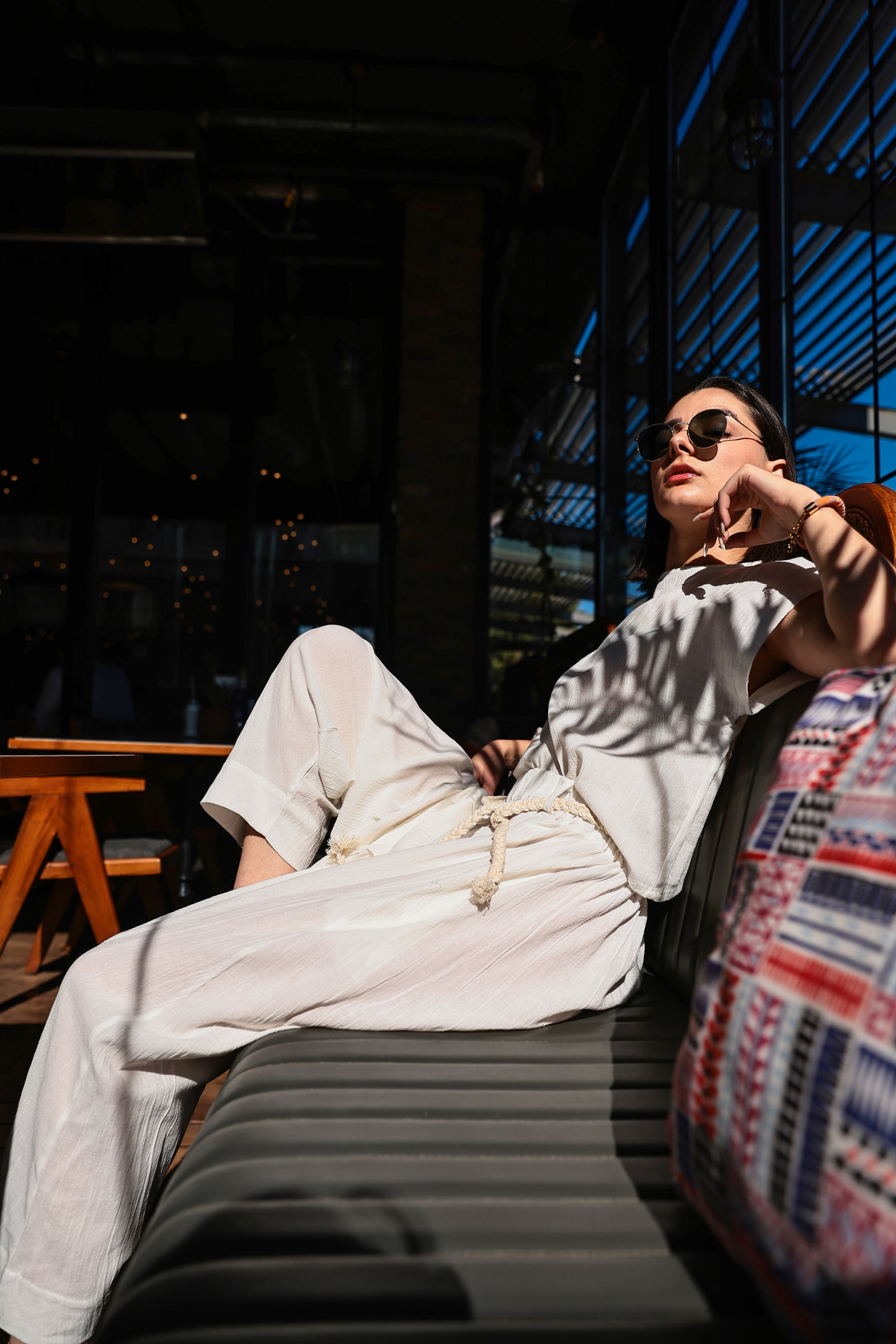 Silver Şalvar Pantolon Krem