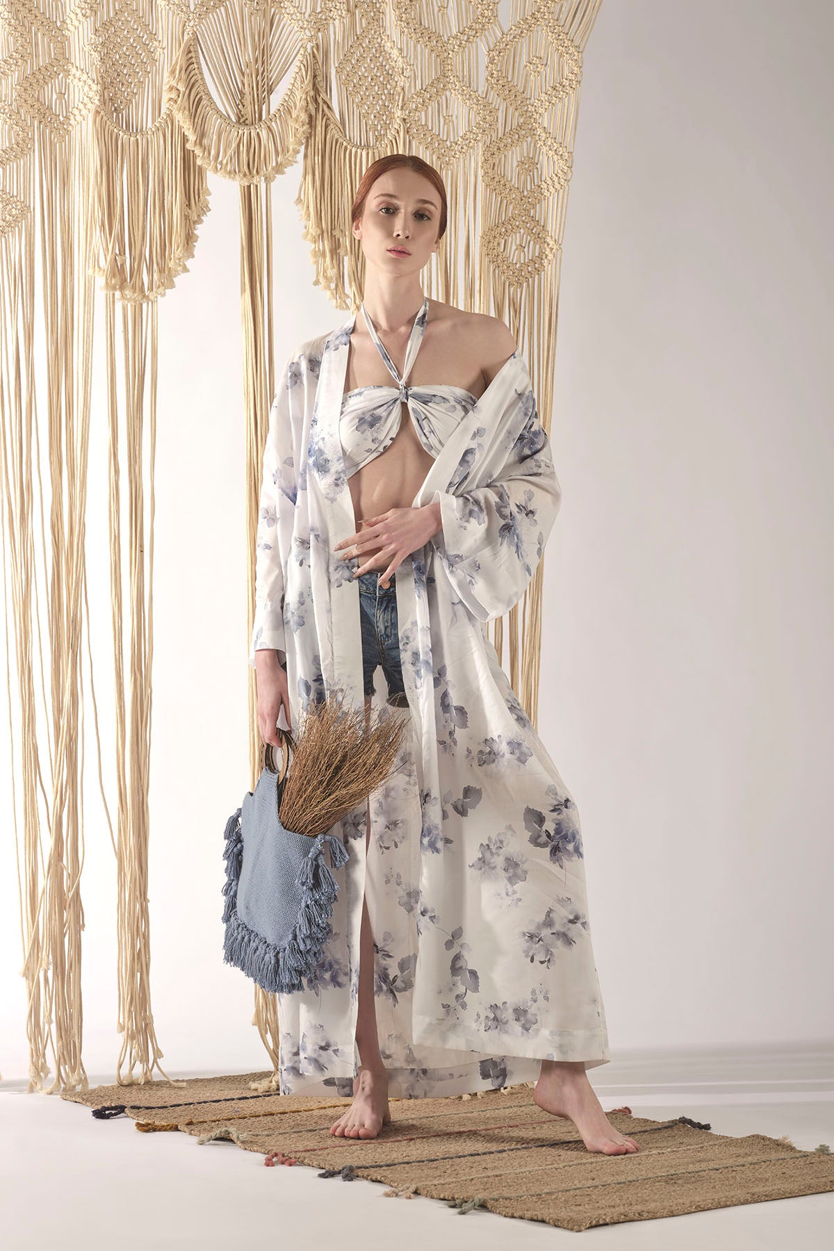 Bleu Blanc Kimono
