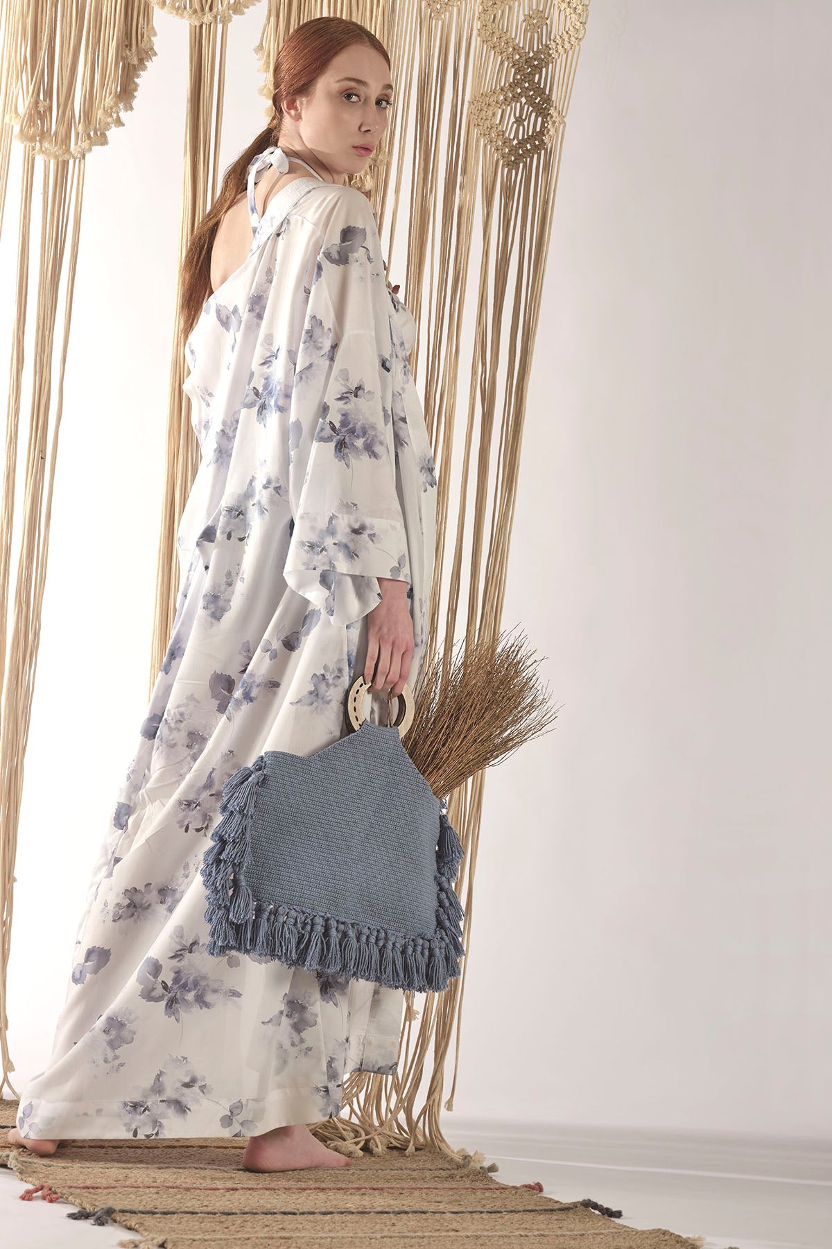 Bleu Blanc Kimono